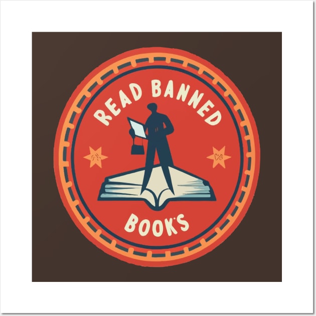 Read Banned Books Wall Art by ArtfulDesign